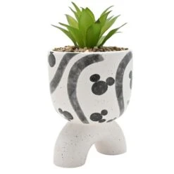 Artificial Plant In Disney Mickey Mouse Arched Footed Plant Pot 8 Artificial Plant In Disney Mickey Mouse Arched Footed Plant Pot -Home Luxe Studio 30963270 alt02