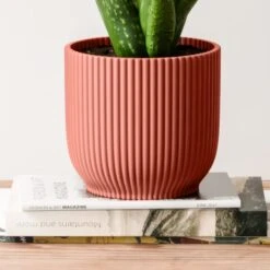 Aloe Vera House Plant In Elho Vibes Pot 32 Aloe Vera House Plant In Elho Vibes Pot -Home Luxe Studio 30963672 alt02