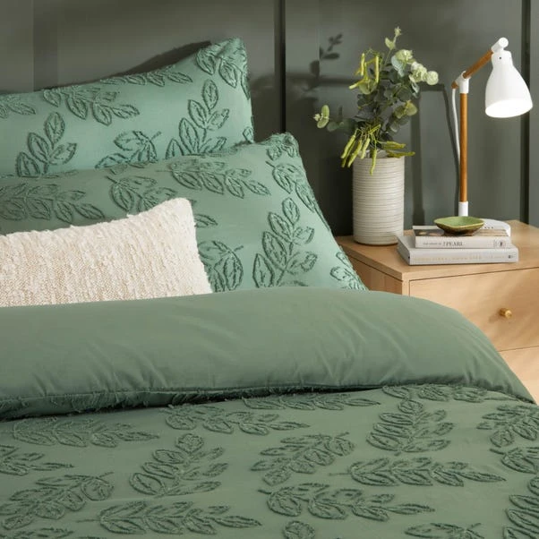 Duvet Day Seville Leaf Reversible Duvet Cover & Pillowcase Set 16 Duvet Day Seville Leaf Reversible Duvet Cover & Pillowcase Set - Image 14