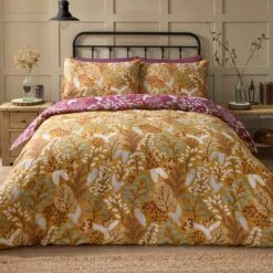 Enchanted 100% Cotton Duvet Cover & Pillowcase Set 22 Enchanted 100% Cotton Duvet Cover & Pillowcase Set -Home Luxe Studio 30964143