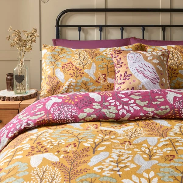 Enchanted 100% Cotton Duvet Cover & Pillowcase Set 9 Enchanted 100% Cotton Duvet Cover & Pillowcase Set - Image 7