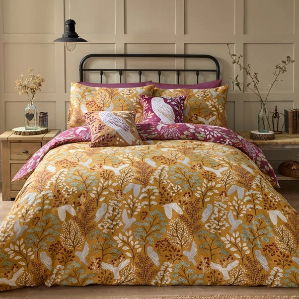 Enchanted 100% Cotton Duvet Cover & Pillowcase Set 12 Enchanted 100% Cotton Duvet Cover & Pillowcase Set - Image 10