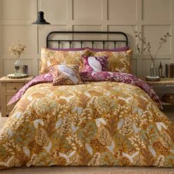 Enchanted 100% Cotton Duvet Cover & Pillowcase Set 21 Enchanted 100% Cotton Duvet Cover & Pillowcase Set -Home Luxe Studio 30964175 alt07
