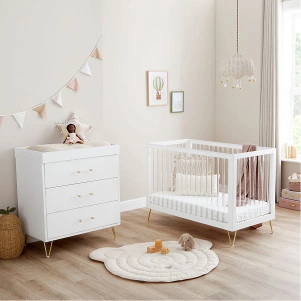 Babymore Kimi Acrylic 2 Piece Nursery Room Set 4 Babymore Kimi Acrylic 2 Piece Nursery Room Set - Image 2