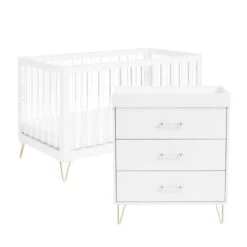 Babymore Kimi XL Acrylic 2 Piece Nursery Room Set -Home Luxe Studio 30964239 alt04