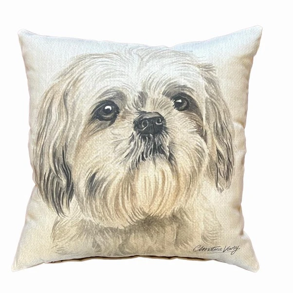 Daro Shih Tzu Square Cushion 4 Daro Shih Tzu Square Cushion - Image 2