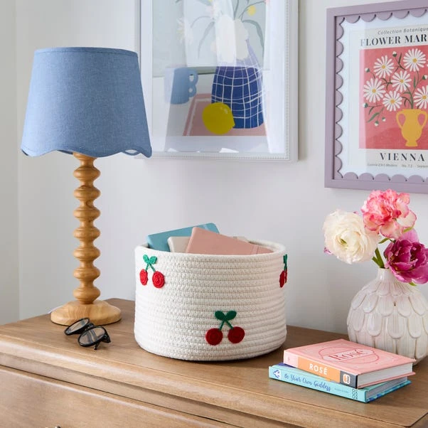 Fruit Rope Cherry Basket 3 Fruit Rope Cherry Basket