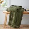 So Soft Velvet Boucle Throw 130cm X 170cm -Home Luxe Studio 30966074