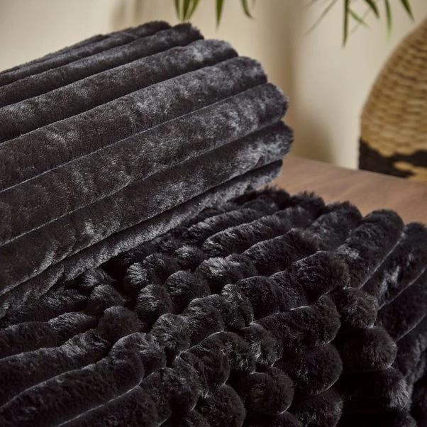 Cosy Ribbed Throw 130cm X 170cm 22 Cosy Ribbed Throw 130cm X 170cm - Image 20