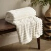 Cosy Ribbed Throw 130cm X 170cm 1 Cosy Ribbed Throw 130cm X 170cm -Home Luxe Studio 30966094