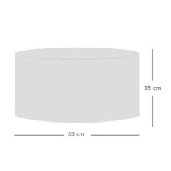 Rucomfy Snug Drum Bean Bag Pouffe -Home Luxe Studio 30966159 alt02