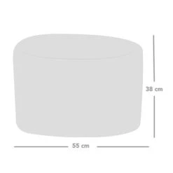 Rucomfy Barley Bean Bag Pouffe 14 Rucomfy Barley Bean Bag Pouffe -Home Luxe Studio 30966190 alt03