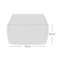 Rucomfy Weave Bean Bag Ottoman 16 Rucomfy Weave Bean Bag Ottoman -Home Luxe Studio 30966253 alt02