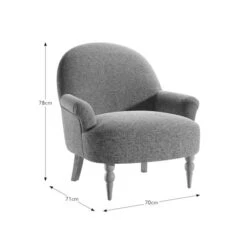 Petit Textured Weave Occasional Armchair 15 Petit Textured Weave Occasional Armchair -Home Luxe Studio 30967375 alt09