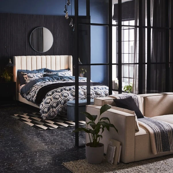 Alara Pleated Teddy Fabric Bed Frame 11 Alara Pleated Teddy Fabric Bed Frame - Image 9