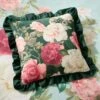 RHS Rose Garden Square Cushion -Home Luxe Studio 30969795