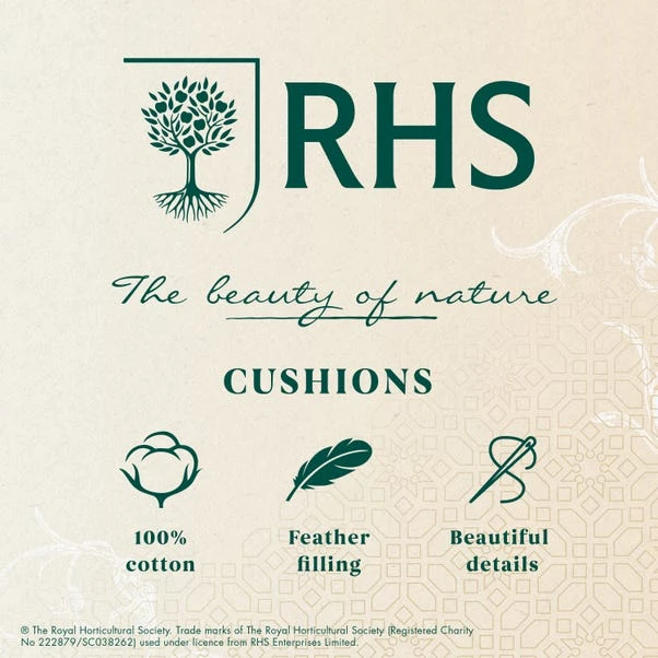 RHS Rose Garden Square Cushion 7 RHS Rose Garden Square Cushion - Image 5