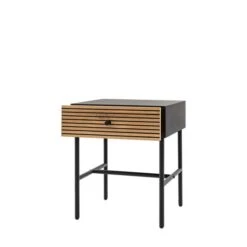 Return - Hanwell 1 Drawer Bedside Table -Home Luxe Studio 30971525 alt05