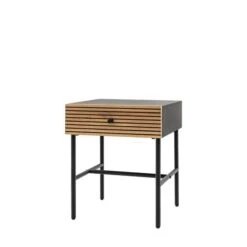 Return - Hanwell 1 Drawer Bedside Table -Home Luxe Studio 30971525 alt06