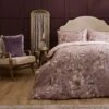 Riviera Floella Viola 100% Cotton Duvet Cover And Pillowcase Set 1 Riviera Floella Viola 100% Cotton Duvet Cover And Pillowcase Set -Home Luxe Studio 30972812