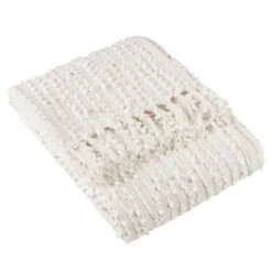 Arvo Boucle Polycotton Yarn Throw 130cm X 180cm 20 Arvo Boucle Polycotton Yarn Throw 130cm X 180cm -Home Luxe Studio 30974180 alt02