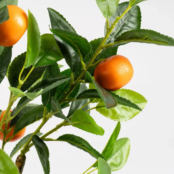 Artificial Orange Tree In Woven Basket 4 Artificial Orange Tree In Woven Basket - Image 2