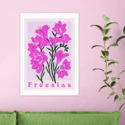 East End Prints Freesias Print -Home Luxe Studio 30975504
