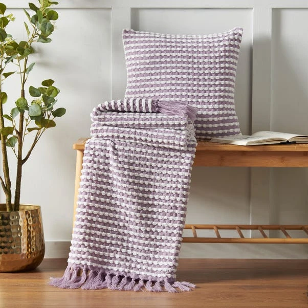 Catherine Lansfield Stab Stitch Throw 125cm X 150cm 11 Catherine Lansfield Stab Stitch Throw 125cm X 150cm - Image 9