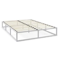 Return - London Bed Frame, Single White -Home Luxe Studio 30977112 alt03
