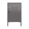Return - Bradford Metal Locker End Table, Grey 1 Return - Bradford Metal Locker End Table, Grey -Home Luxe Studio 30977125