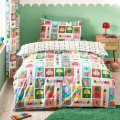 Catherine Lansfield Curious Caterpillar Polycotton Duvet Cover & Pillowcase Set 32 Catherine Lansfield Curious Caterpillar Polycotton Duvet Cover & Pillowcase Set -Home Luxe Studio 30977431