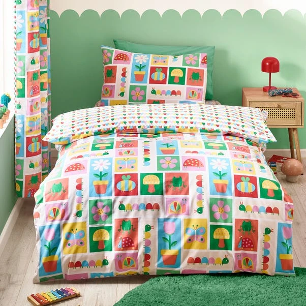 Catherine Lansfield Curious Caterpillar Polycotton Duvet Cover & Pillowcase Set 15 Catherine Lansfield Curious Caterpillar Polycotton Duvet Cover & Pillowcase Set - Image 13