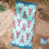 Catherine Lansfield Lobster Beach Towel 2 Catherine Lansfield Lobster Beach Towel -Home Luxe Studio 30977465