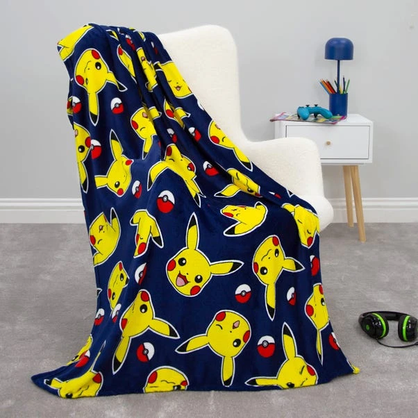 Pokemon Retro Fleece Blanket 3 Pokemon Retro Fleece Blanket