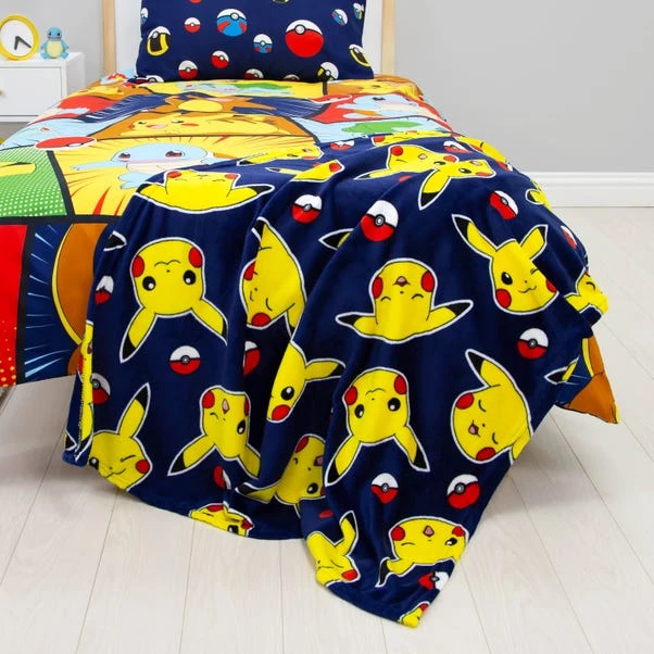 Pokemon Retro Fleece Blanket 4 Pokemon Retro Fleece Blanket - Image 2