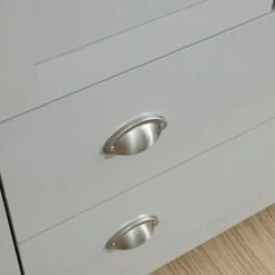 Return - Lancaster 4 Drawer Chest, Grey 11 Return - Lancaster 4 Drawer Chest, Grey -Home Luxe Studio 30978255 alt03