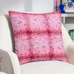 Heya Home Connie Check Square Cushion Cover 26 Heya Home Connie Check Square Cushion Cover -Home Luxe Studio 30978663