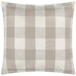 Yard Chesil Check Outdoor Cotton Square Cushion Cover 38 Yard Chesil Check Outdoor Cotton Square Cushion Cover -Home Luxe Studio 30978719 alt01