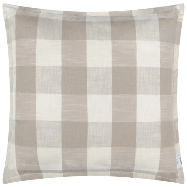 Yard Chesil Check Outdoor Cotton Square Cushion Cover 19 Yard Chesil Check Outdoor Cotton Square Cushion Cover - Image 17