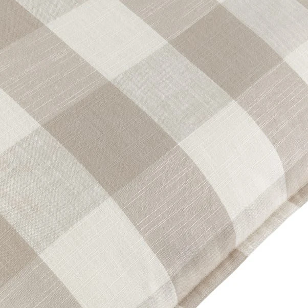 Yard Chesil Check Outdoor Cotton Square Cushion Cover 21 Yard Chesil Check Outdoor Cotton Square Cushion Cover - Image 19