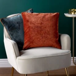 Paoletti Estelle Square Velvet Cushion Cover -Home Luxe Studio 30978794