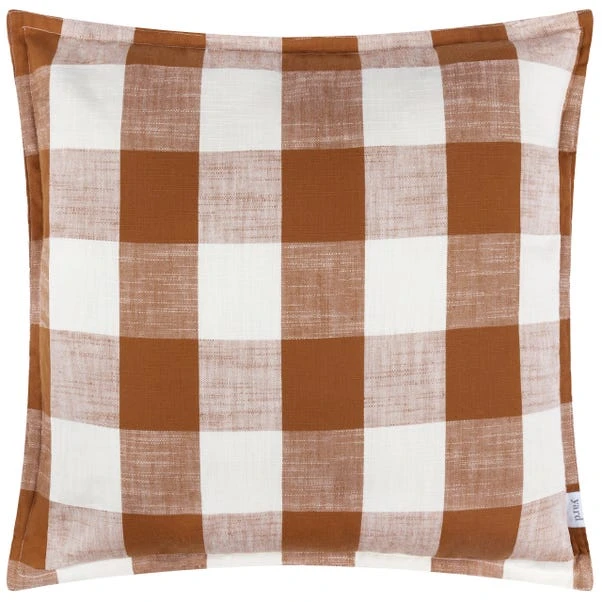 Yard Chesil Check Outdoor Cotton Square Cushion Cover 5 Yard Chesil Check Outdoor Cotton Square Cushion Cover - Image 3
