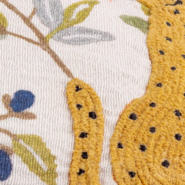 Wylder Mirrored Cheetah Cotton Rectangle Cushion Cover 8 Wylder Mirrored Cheetah Cotton Rectangle Cushion Cover - Image 6