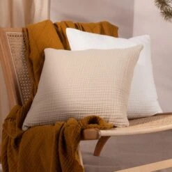 Yard Lark Cotton Square Cushion Cover -Home Luxe Studio 30979121