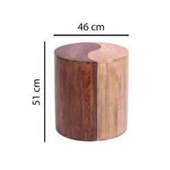 Indus Valley Yin Yang Side Table 19 Indus Valley Yin Yang Side Table -Home Luxe Studio 30982710 alt09