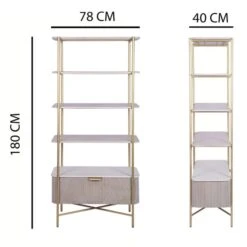 Indus Valley Cleo Bookshelf 17 Indus Valley Cleo Bookshelf -Home Luxe Studio 30982717 alt09