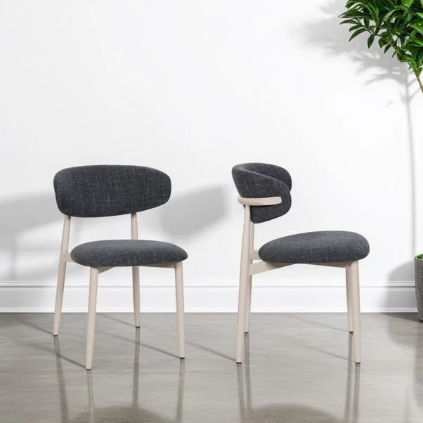 Indus Valley Set Of 2 Cleo Dining Chairs 17 Indus Valley Set Of 2 Cleo Dining Chairs - Image 15