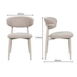 Indus Valley Set Of 2 Cleo Dining Chairs 35 Indus Valley Set Of 2 Cleo Dining Chairs -Home Luxe Studio 30982719 alt09