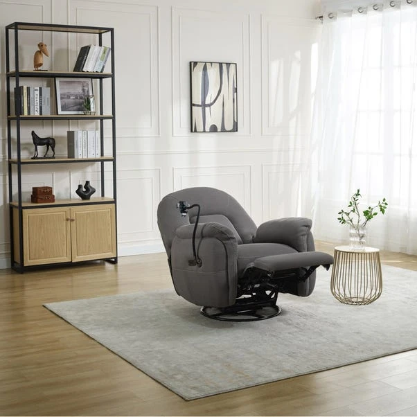 Image Furnishings Sienna Reclining Chair With Phone Holder 4 Image Furnishings Sienna Reclining Chair With Phone Holder - Image 2