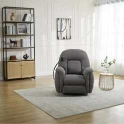 Image Furnishings Sienna Reclining Chair With Phone Holder 17 Image Furnishings Sienna Reclining Chair With Phone Holder -Home Luxe Studio 30982805 alt02